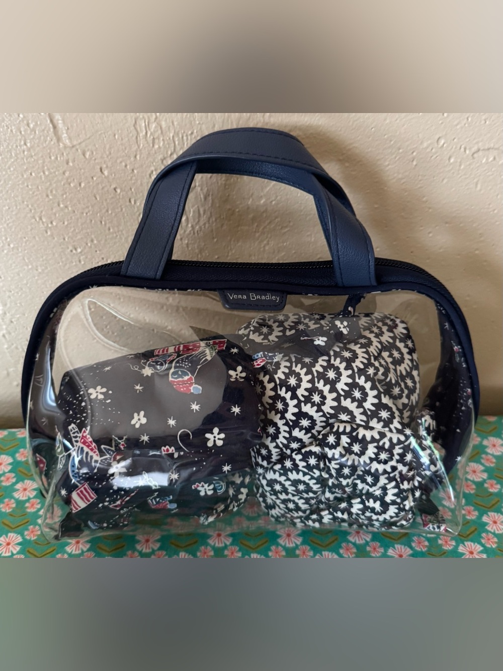New Vera Bradley Mini Ditty “Holiday Owls” 3 Piece Gift Set!!!